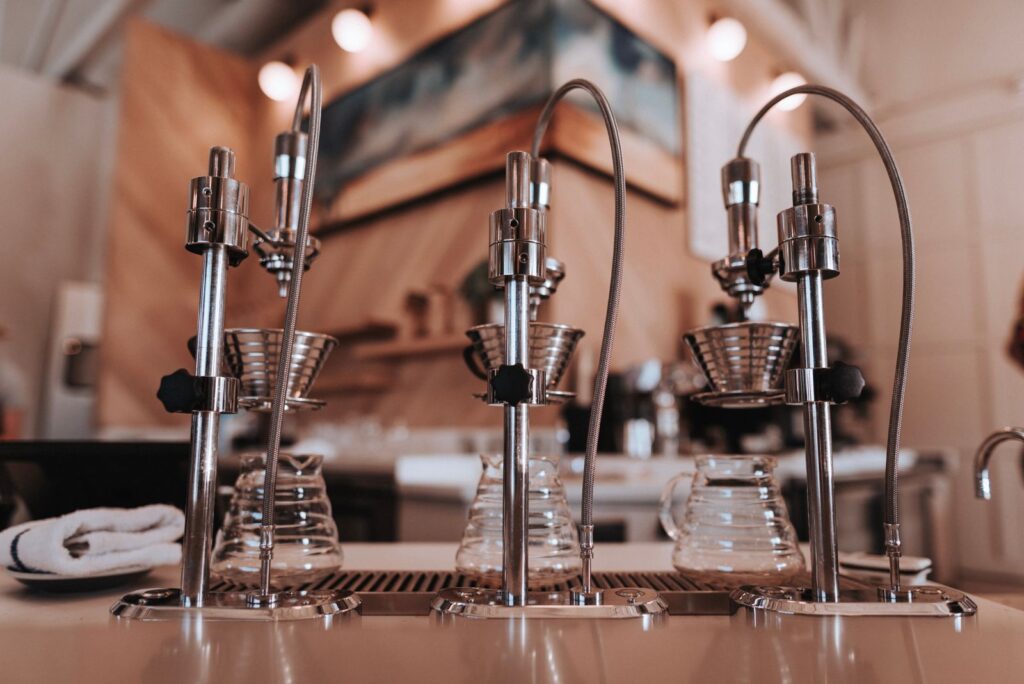 A stainless steel drip coffee machine, the focus of these drip coffee maker tips